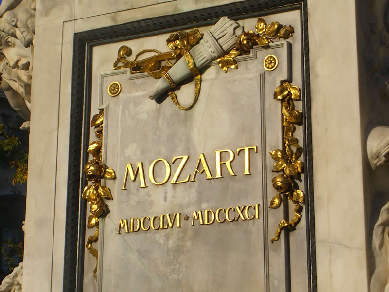 Mozart Denkmal Burggarten
